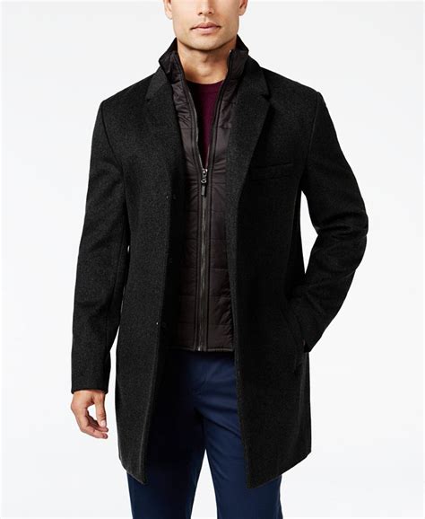 michael kors jackets men|Michael Kors men's overcoat.